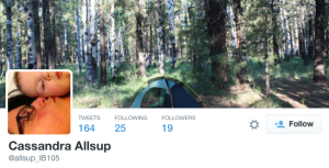 Allsup's IB 105 Twitter page