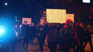 U of I students march on campus in honor of Michael Brown