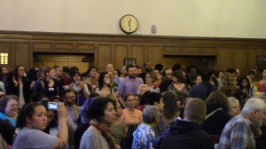 Steven Salaita Press Conference September 9th, 2014  Crowd Shot
